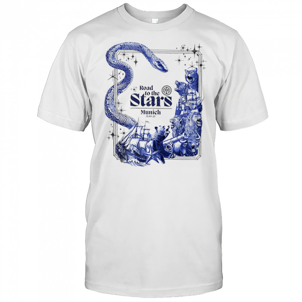 Road to the stars Munich Inter Milan shirt