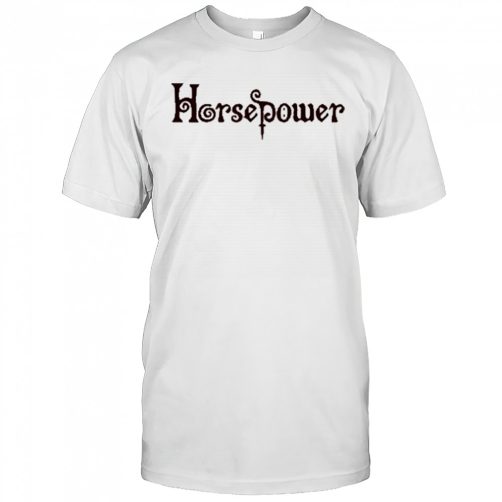 Rose Garden Horsepower Logo T-shirt
