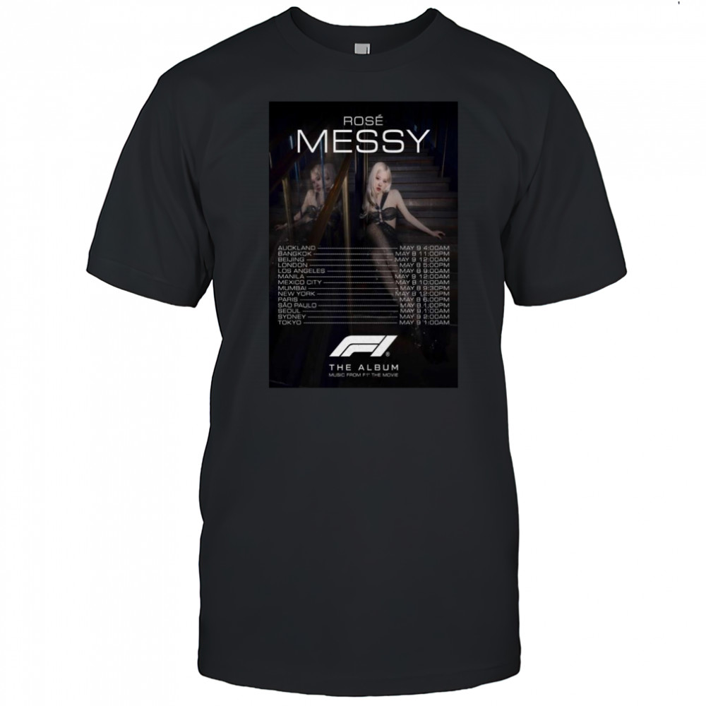 Rosie Messy World Tour 2025 Shirt