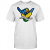 Rwanda Flag Shaka Hand Symbol shirt