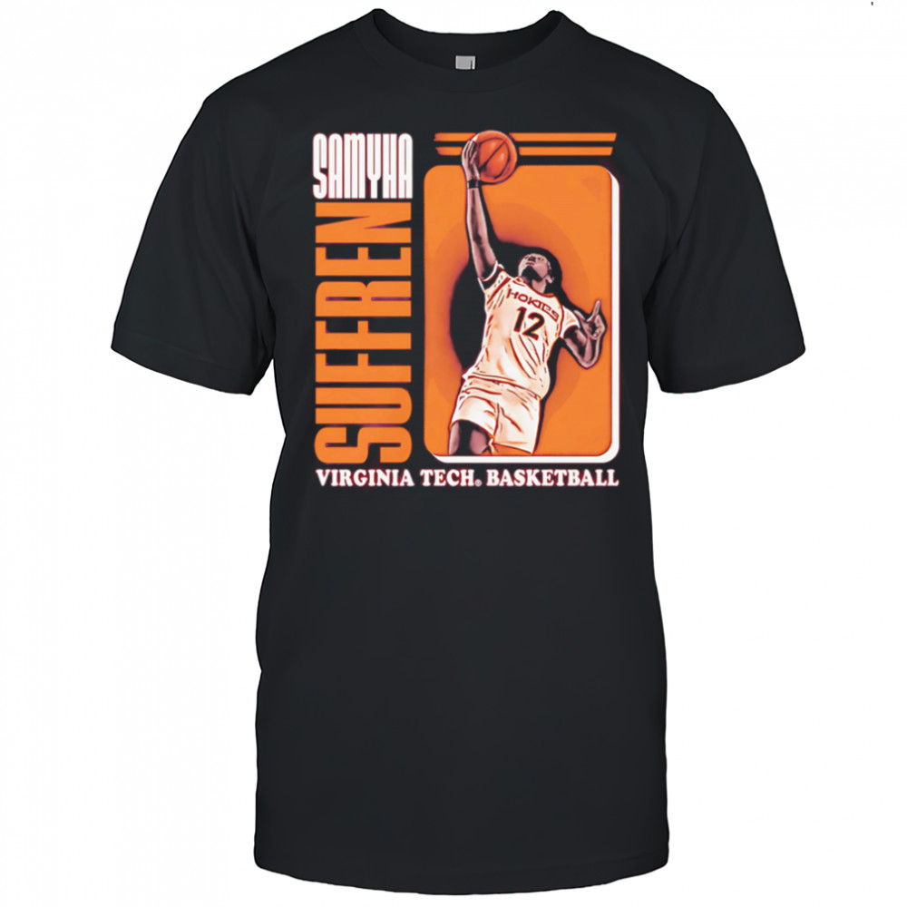 Samyha Suffren Virginia Tech basketball signature shirt