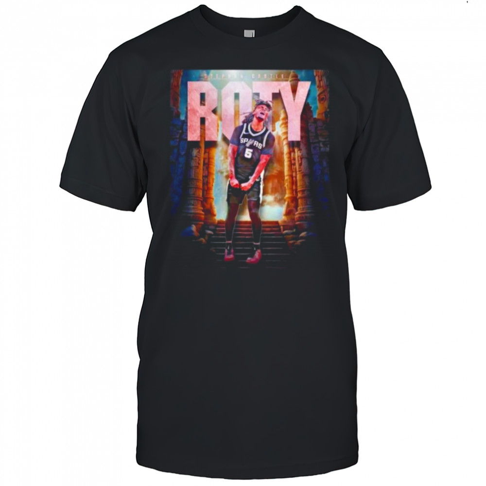San Antonio Spurs Stephon Castle ROTY shirt