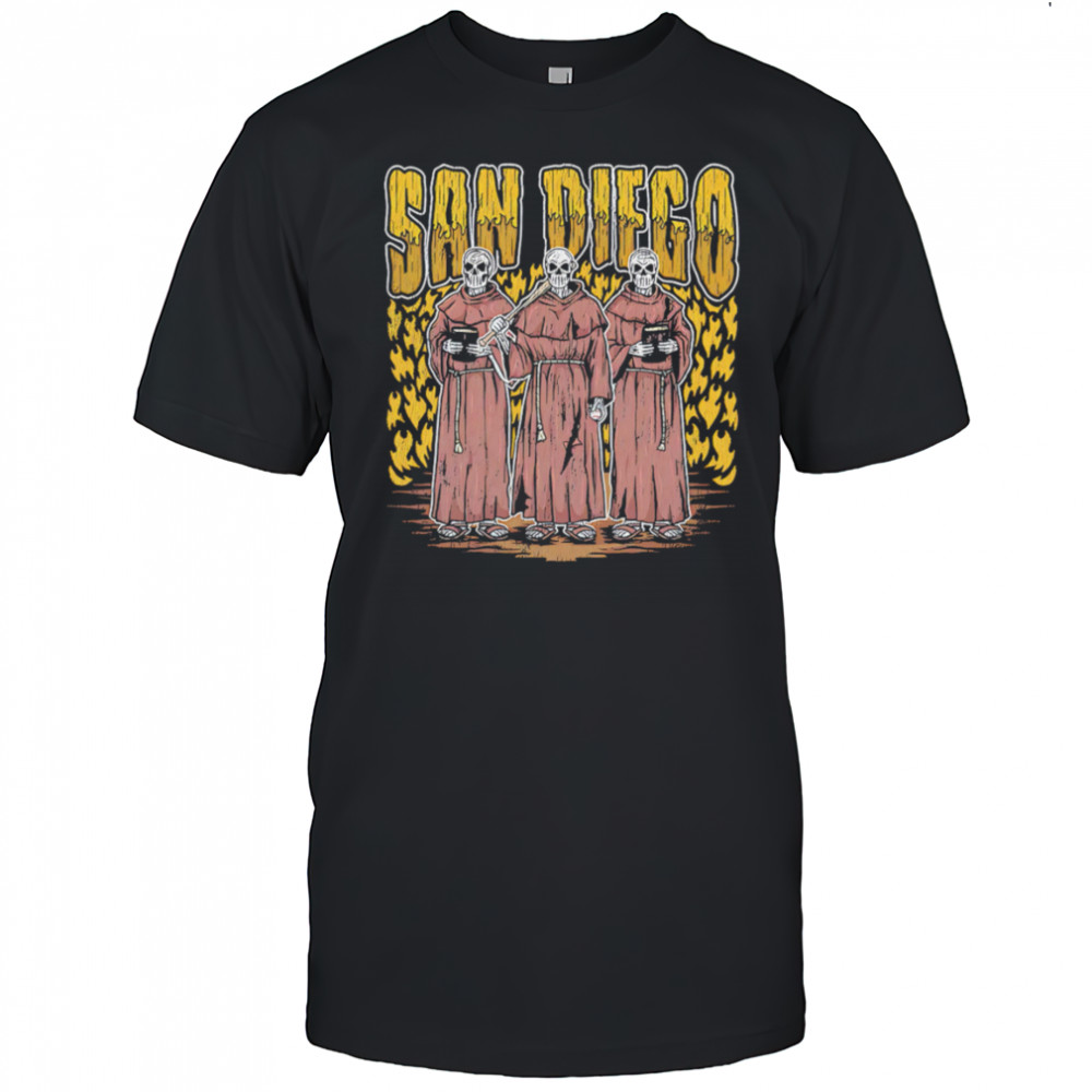San Diego Baseball Dt Essential Skeleton shirt