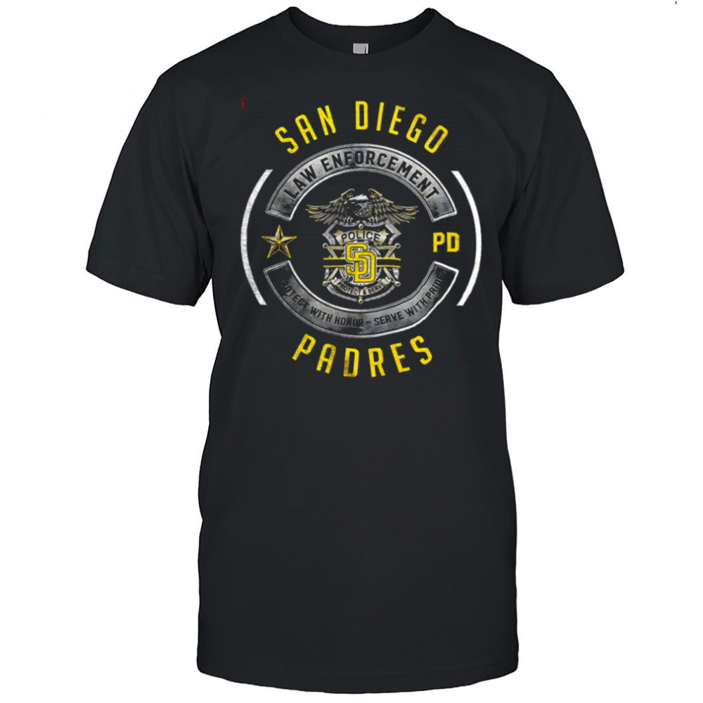 San Diego Padres Law Enforcement 2025 shirt