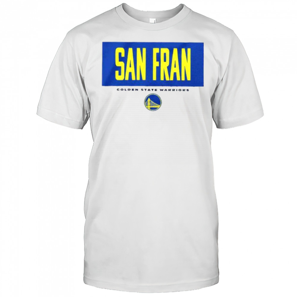 San Fran NBA basketball Golden State Warriors crossbar shirt