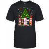 Santa Cats light Christmas tree