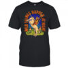 Sasquatch riding a unicorn wild things happen at night shirt