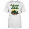 Saturdays Are For The Dads Riding Mower Barstool Sports Painting t-shirt