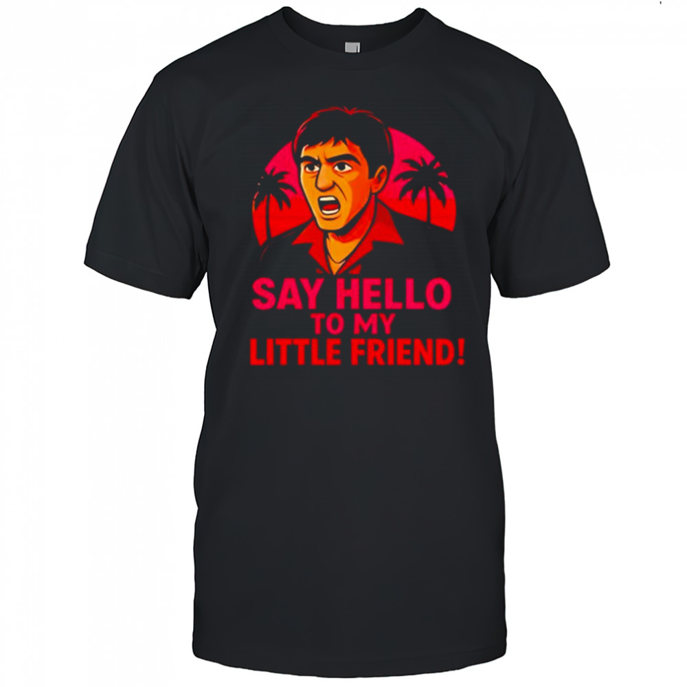 Say hello to my little friend shirt