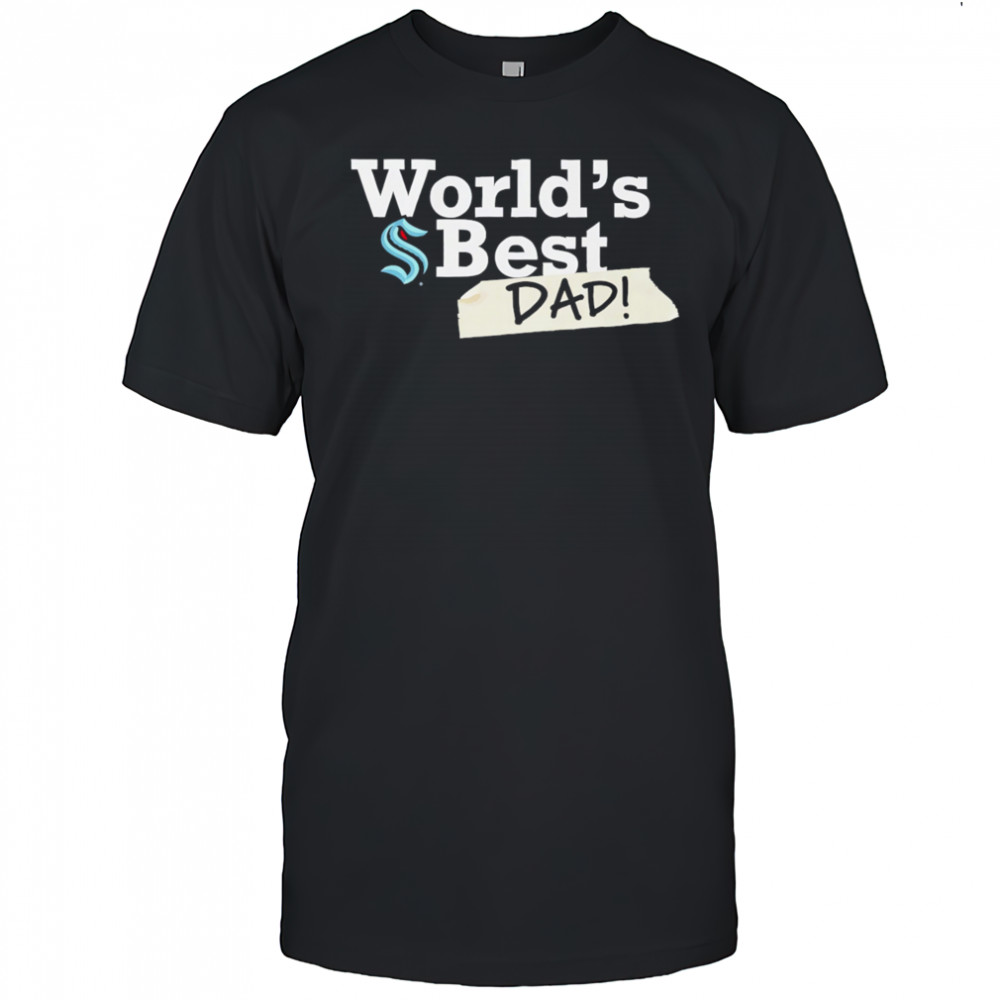 Seattle Kraken World’s Best Dad shirt