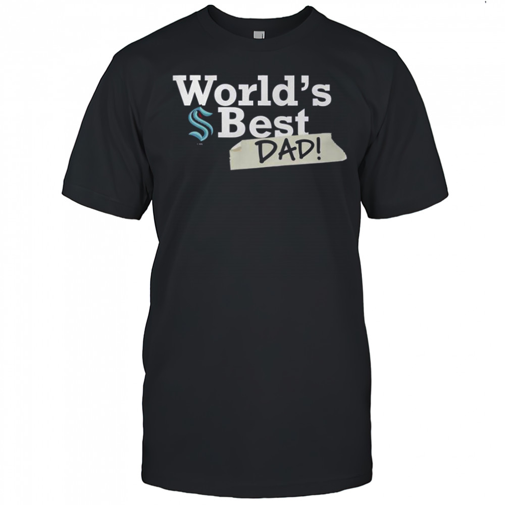 Seattle Kraken World’s Best Dad T-Shirt