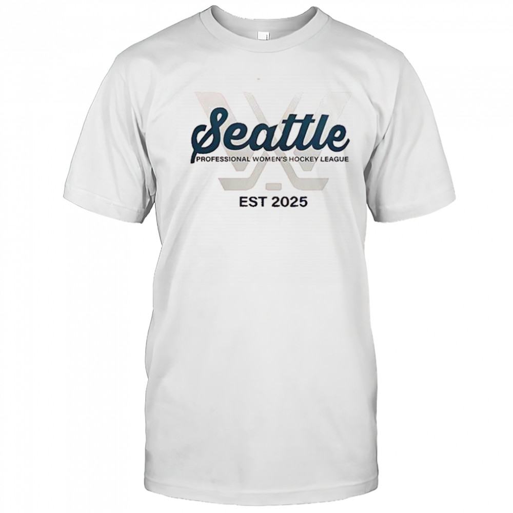 Seattle Professional Women’s Hockey League Est 2025 T-Shirt