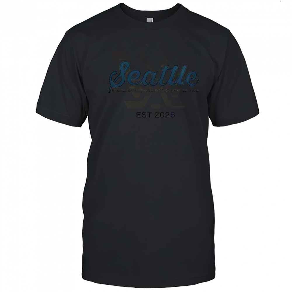 Seattle Professional Women’s Hockey League Est 2025 T-Shirt