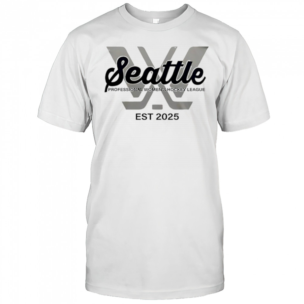 Seattle Storm Professional Women’s Hockey League EST 2025 shirt