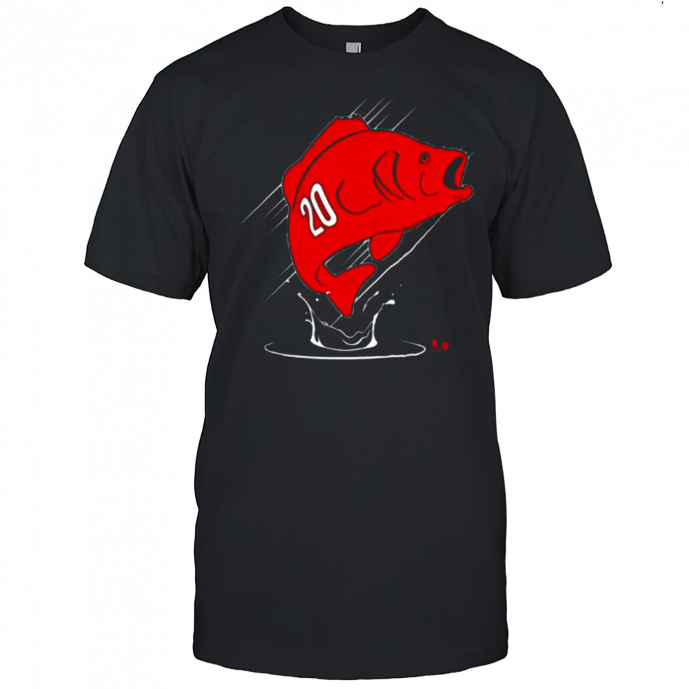 Sebastian Aho Carolina Hurricanes Hockey Fish 20 Shirt