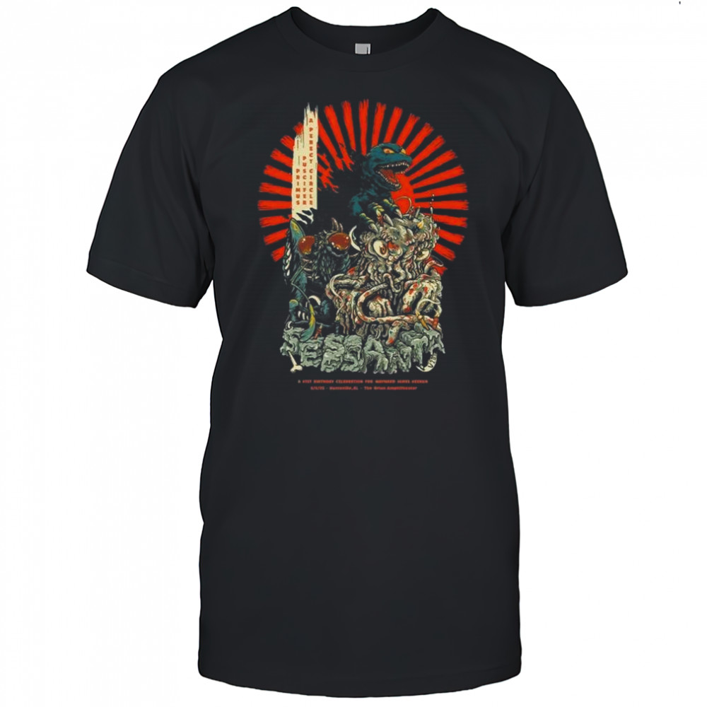 Sessanta The Orion Amphitheater May 4th, 2025 Huntsville, AL Tour A 61st Birthday Celebration For Maynard James t-shirt