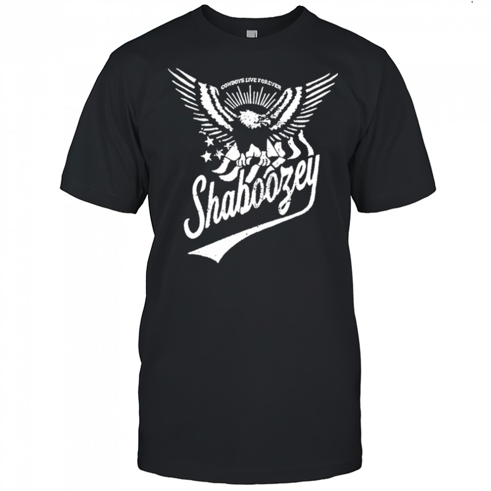 Shaboozey wild west inspired graphic shirt