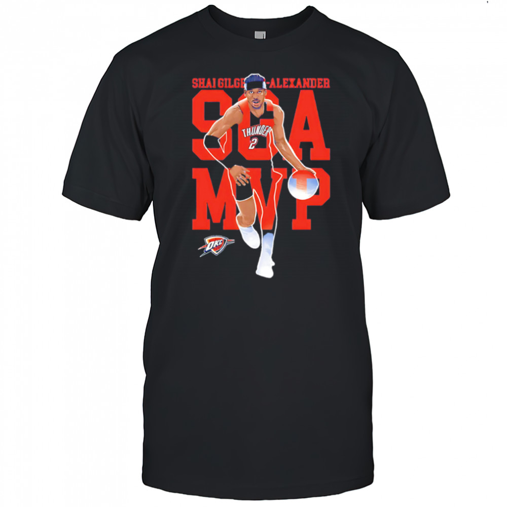 Shai Gilgeous-alexander 2025 Nba Mvp Thunder shirt