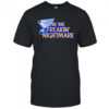 Show your blues pride with this nightmare inspired shirt