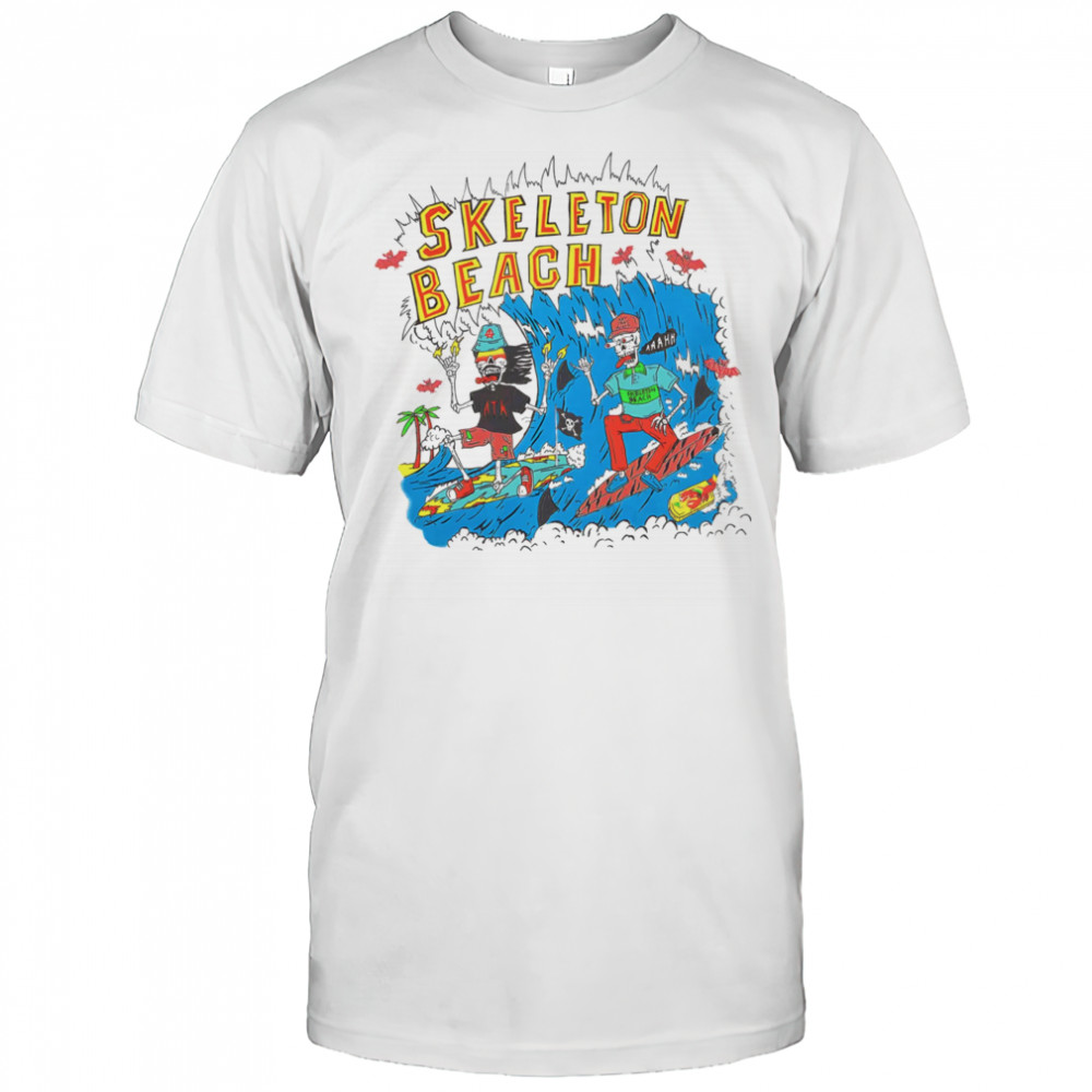 Skeleton beach shirt