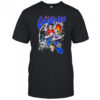 Skeleton riding space ship Chicago Cubs shirt