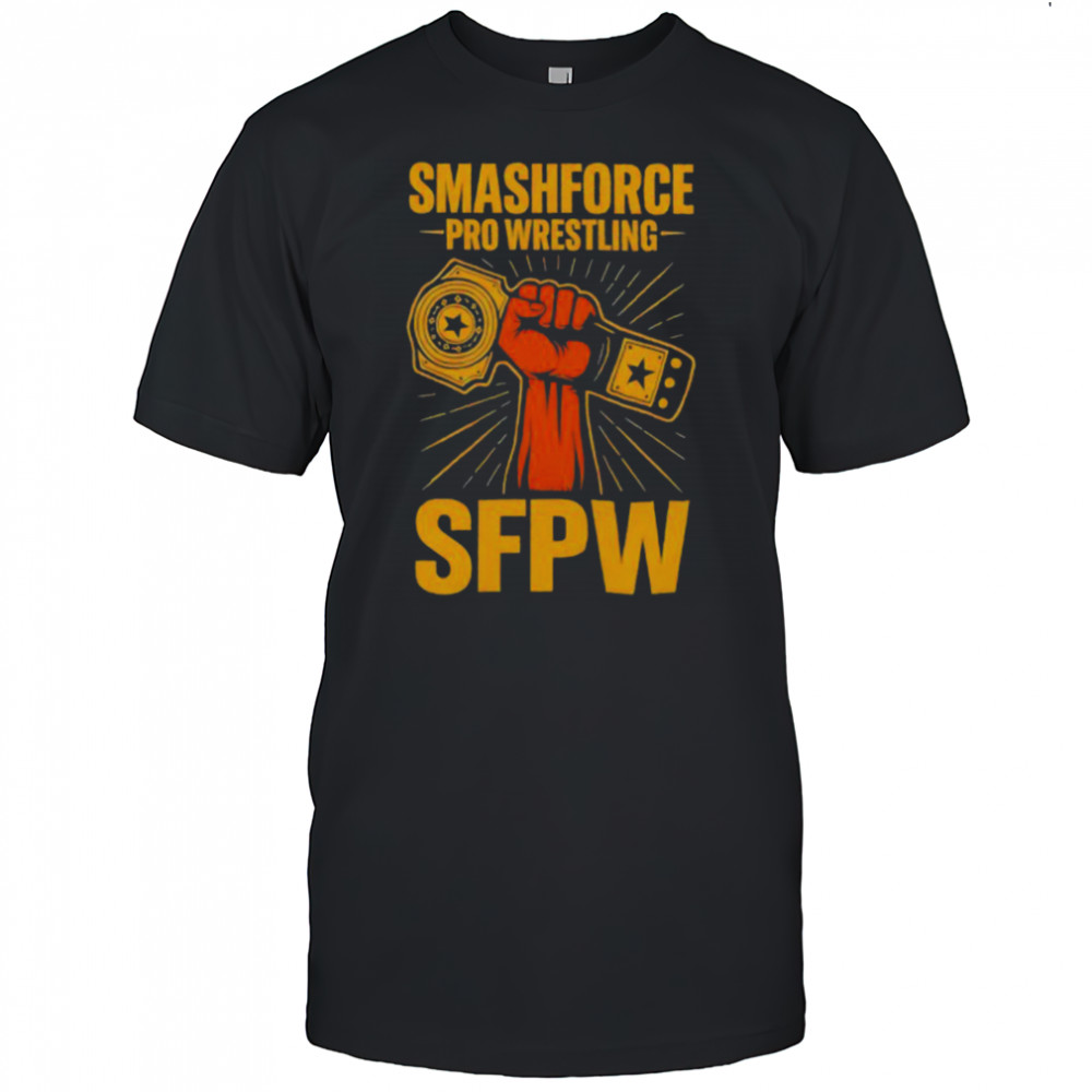 Smashforce Pro Wrestling SFPW shirt