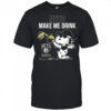 Snoopy And Woodstock Brooklyn Nets Make Me Drink T-Shirt