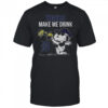 Snoopy And Woodstock Detroit Tigers Make Me Drink T-Shirt
