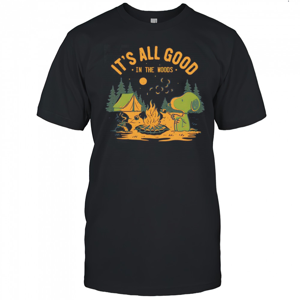 Snoopy and Woodstock it’s all good in the woods shirt