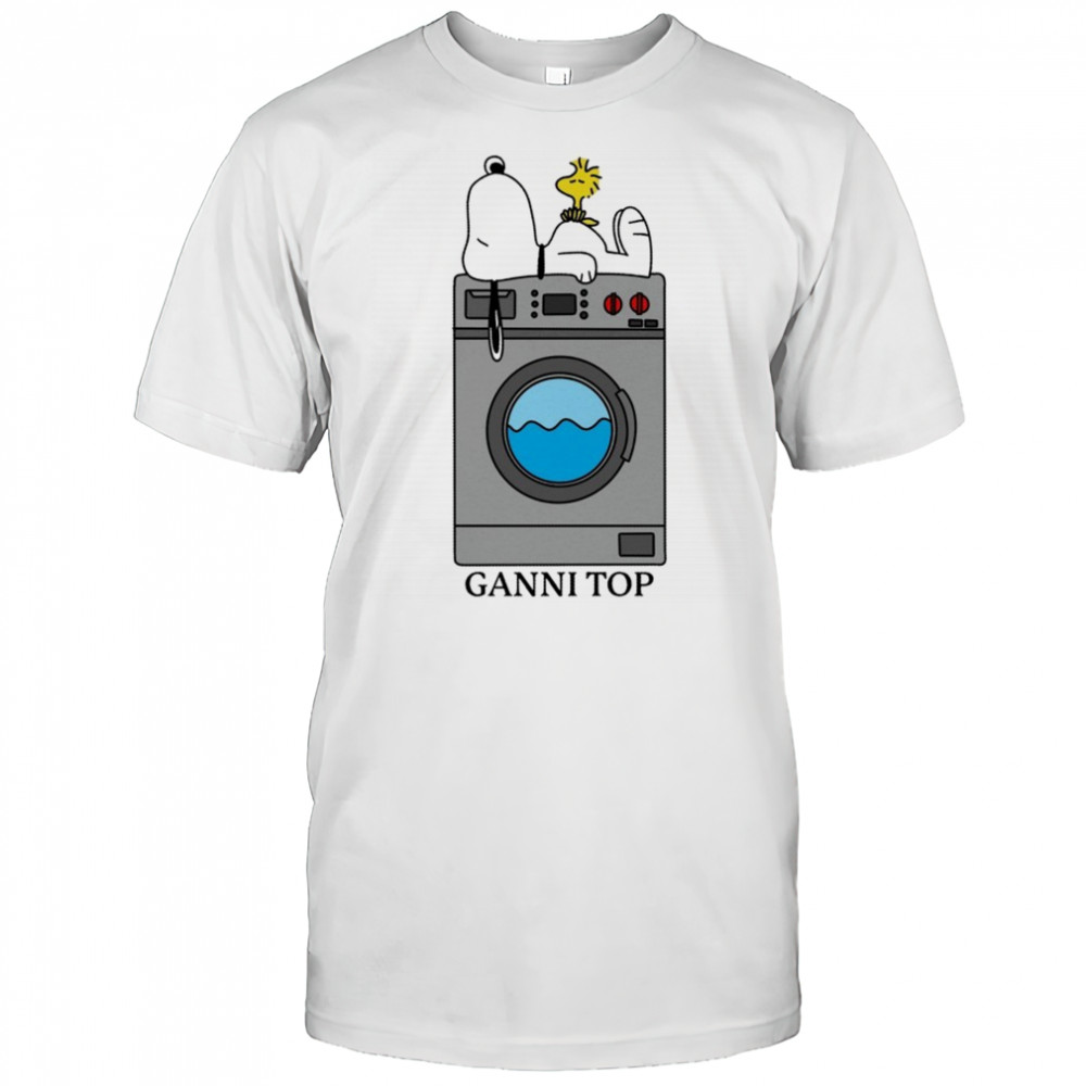 Snoopy And Woodstock Nieve Ella Ganni Top x Dog T-shirt