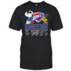 Snoopy and Woodstock Oklahoma City Thunder signature shirt