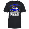 Snoopy and Woodstock Peanuts Philadelphia Phillies shirt