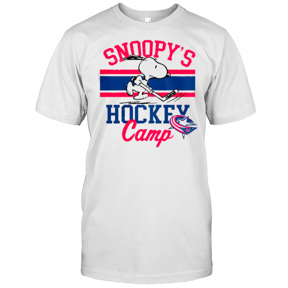 Snoopy Calgary Flames Snoopy’s Camp Snoopy NHL All Teams T-Shirt