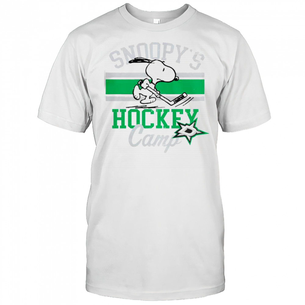 Snoopy Dallas Stars Snoopy’s Camp Snoopy NHL All Teams T-Shirt