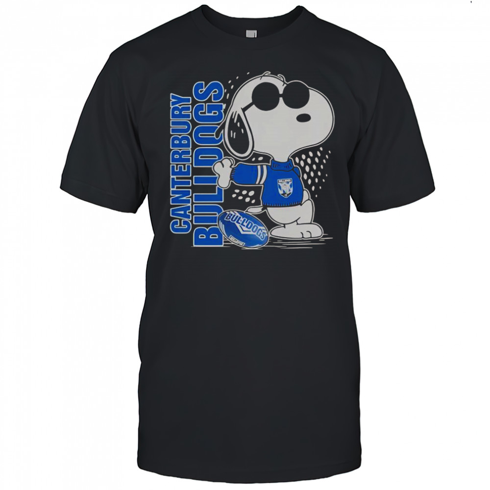 Snoopy Fan Canterbury-Bankstown Bulldogs X The Peanuts T-Shirt