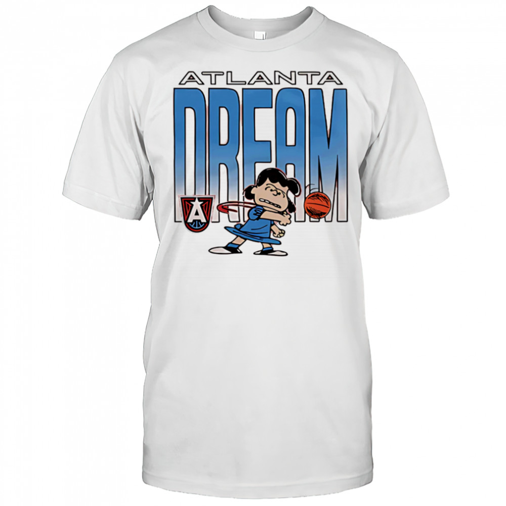 Snoopy Peanuts Lucy x Atlanta Dream basketball shirt