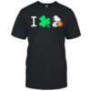 Snoopy St Patricks Day basketball shirt