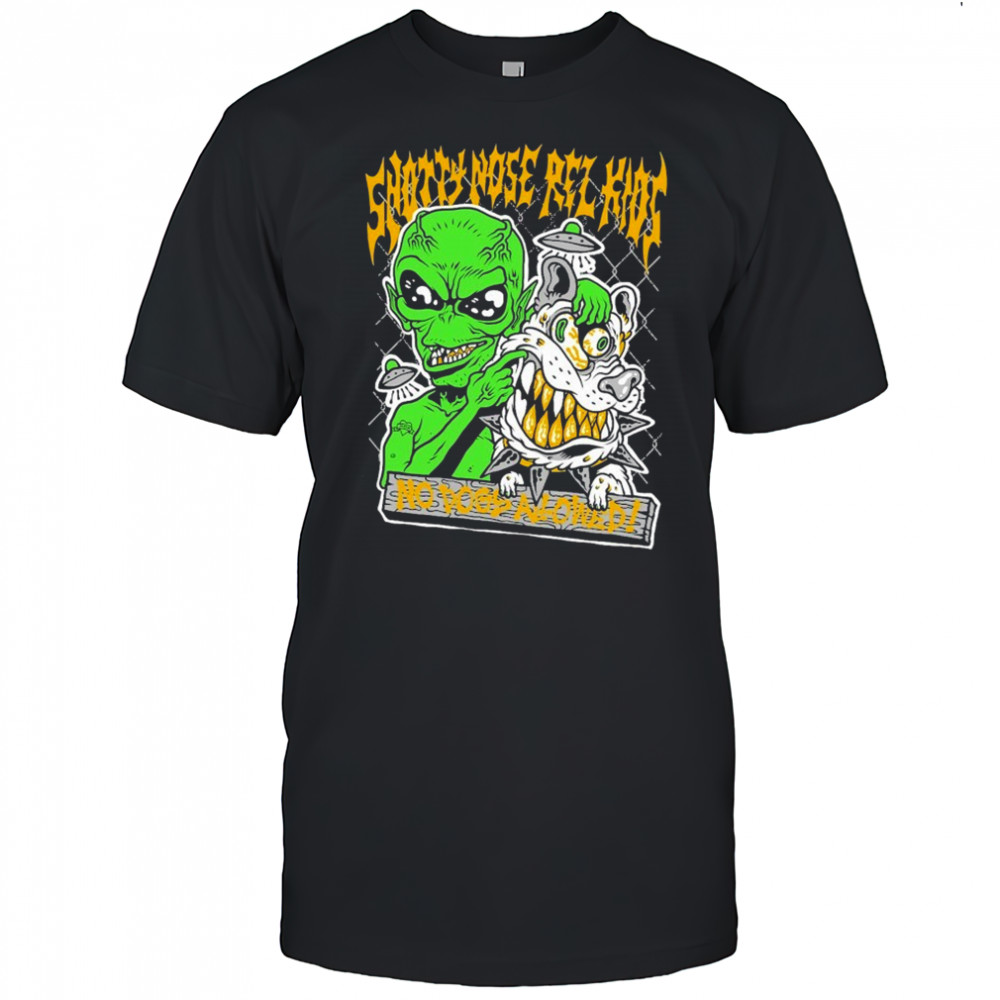Snotty Nose Rez Kids Here For The Rager Alien T-shirt