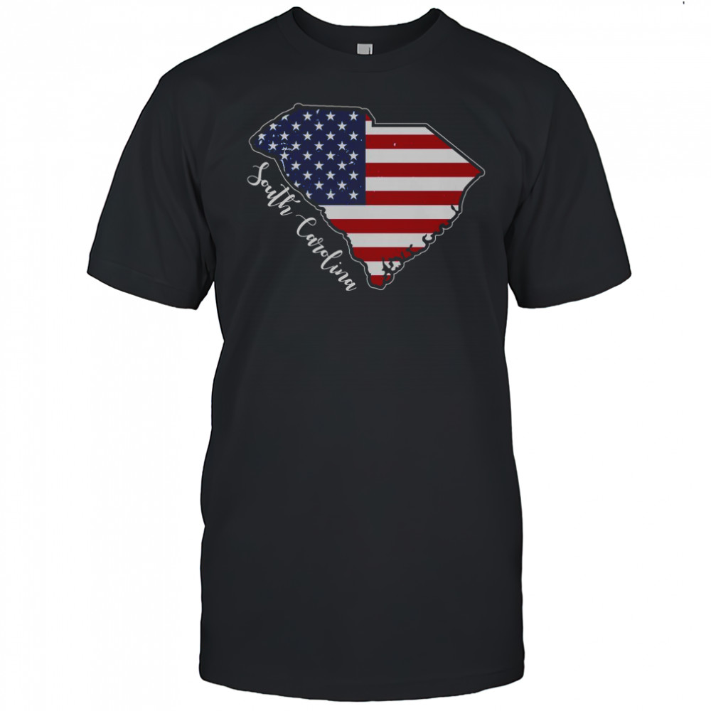 South Carolina United States Map T-Shirt