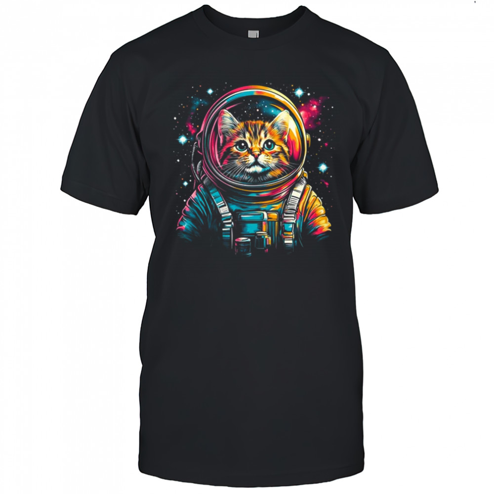 Space Astronaut Cat Galaxy Astronaut Cat Space Spaceman shirt