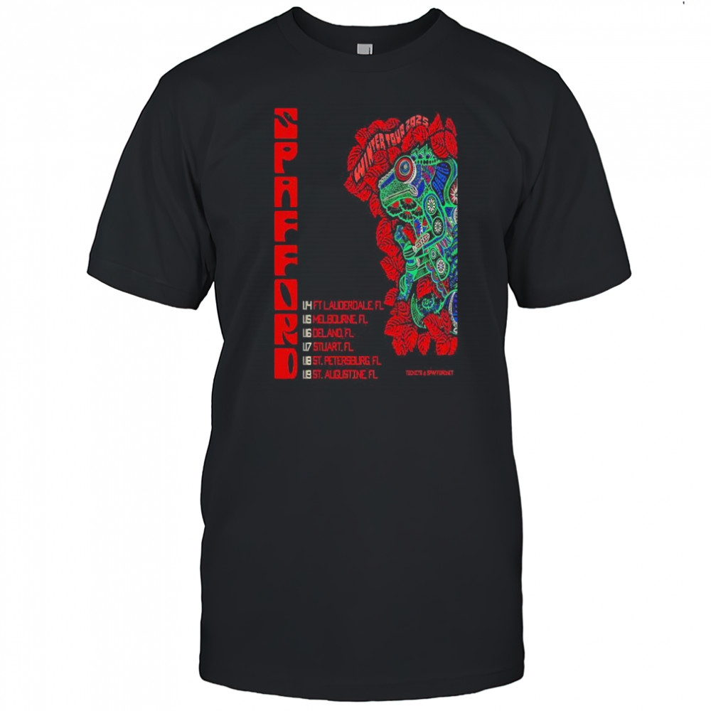Spafford Winter Tour 2025 T-shirt
