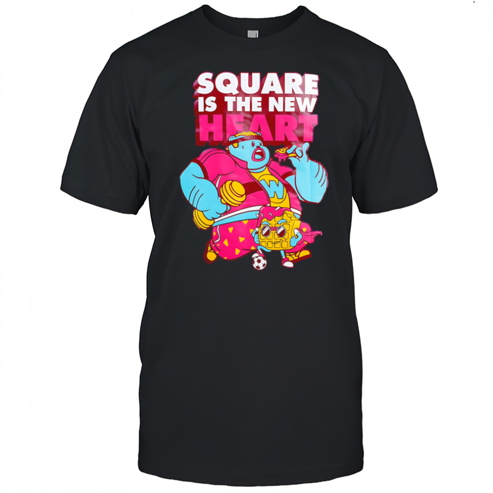 Square is the new heart shirt