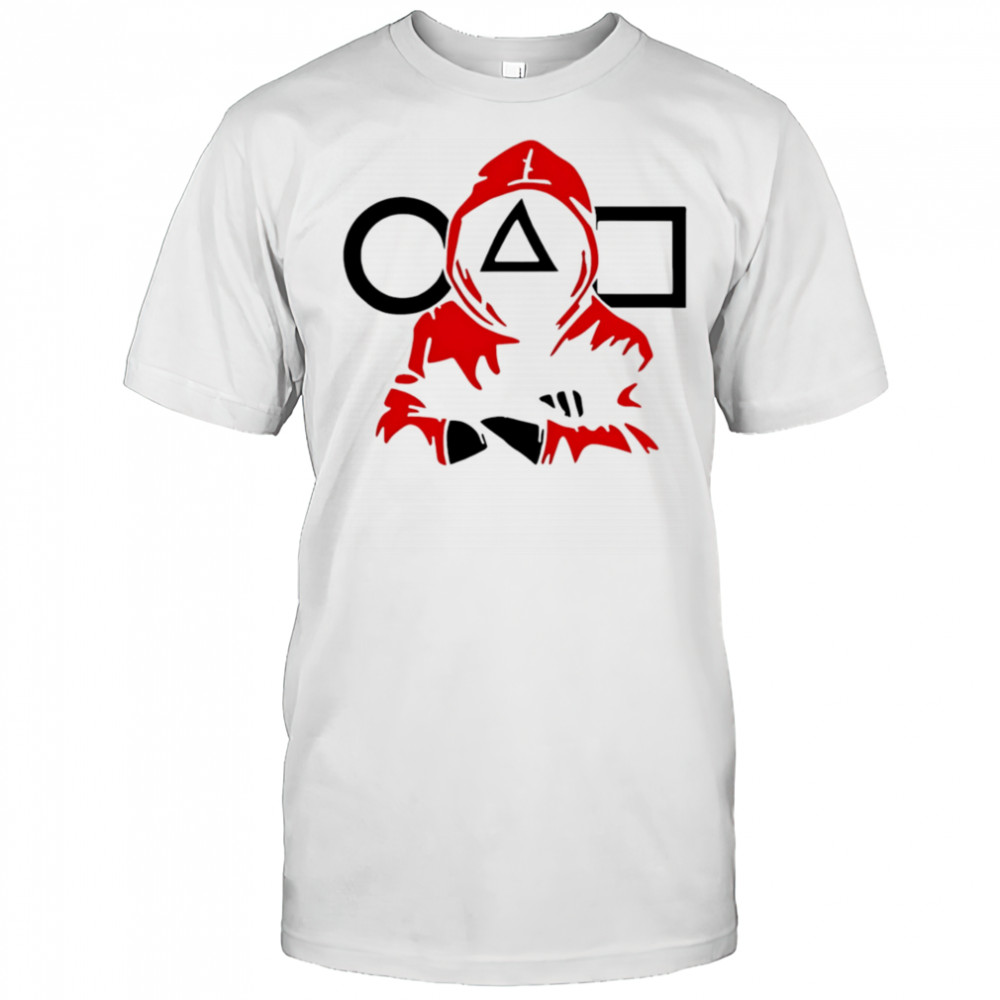Squid Game round square triangle shirt
