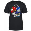 St. Louis baseball and hockey mascot shirt