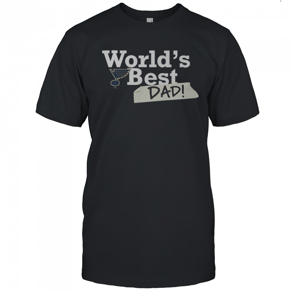 St Louis Blues World’s Best Dad T-Shirt
