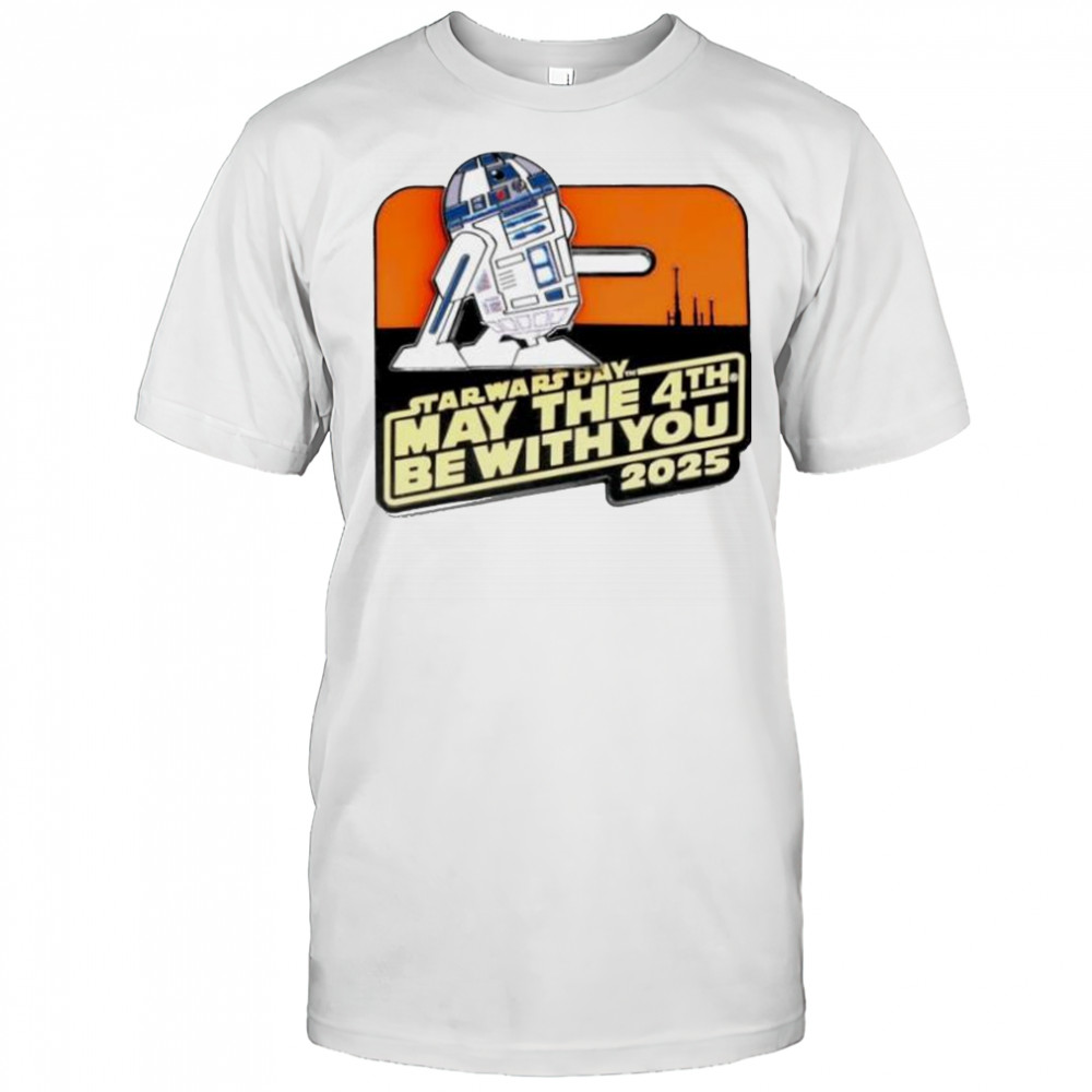 Star war day may the 4th be with you 2025 R2-D2 shirt