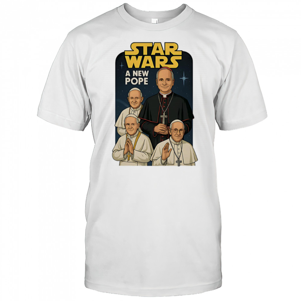 Star Wars a new Pope shirt