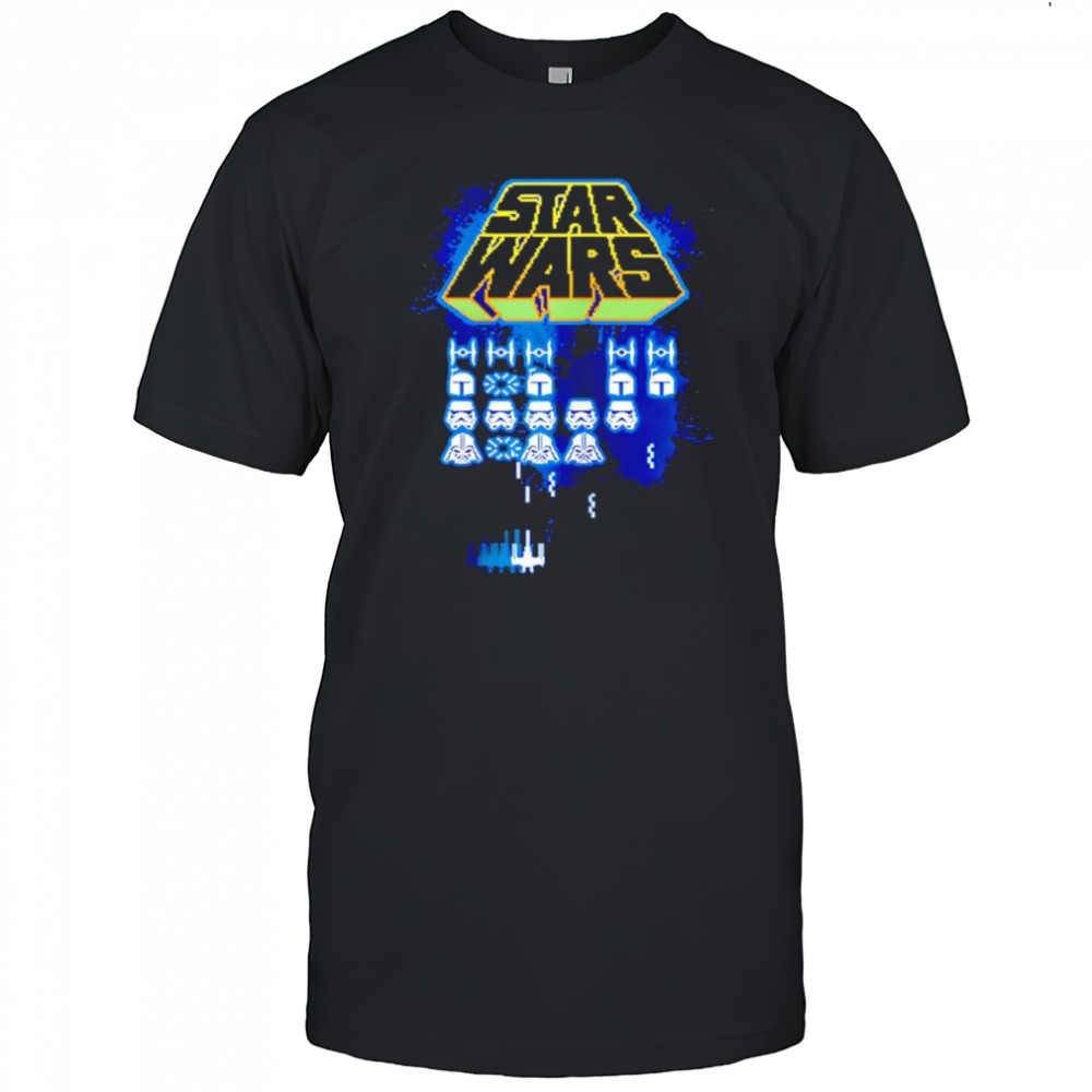 Star Wars X-Wing Space Invaders shirt