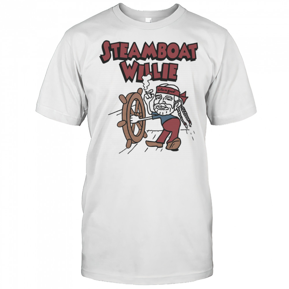 Steamboat Willie Nelson smoking shirt