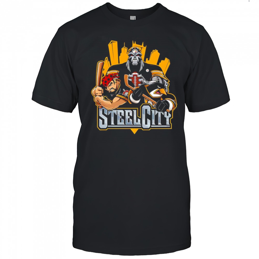 Steel City sports mascot shirt
